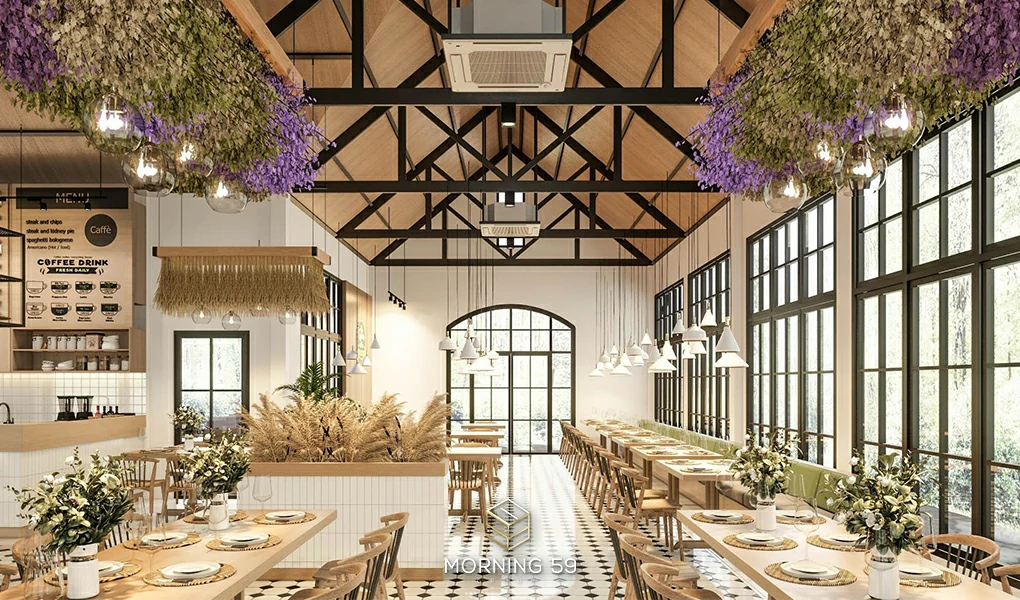 NORDIC CAFÉ 3D DESIGN